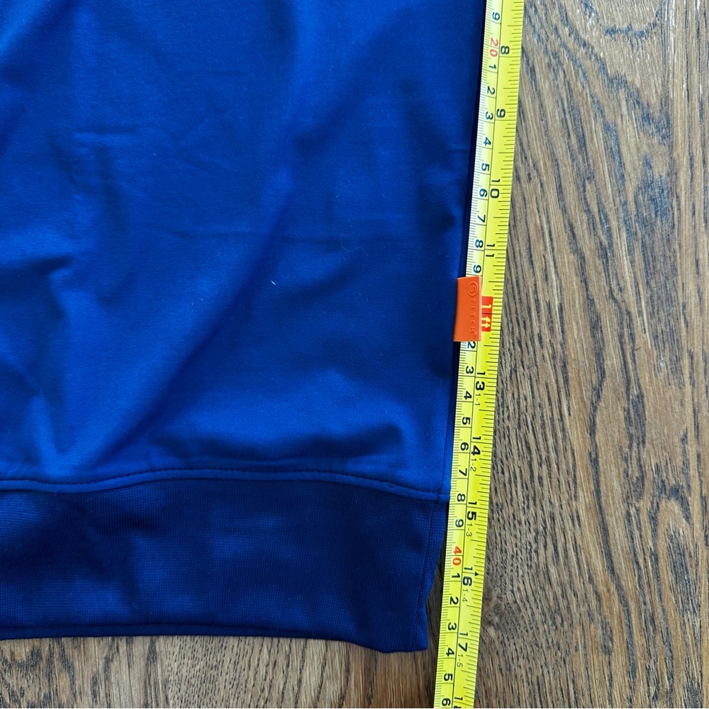 NWT Stitch Golf Crew Neck Sweater Pullover Casual Royal Blue Size Large Men's - Picture 9 of 9